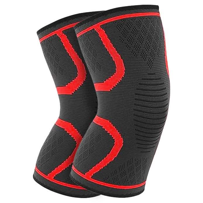 2-Pack: DCF Knee Compression Sleeve Support