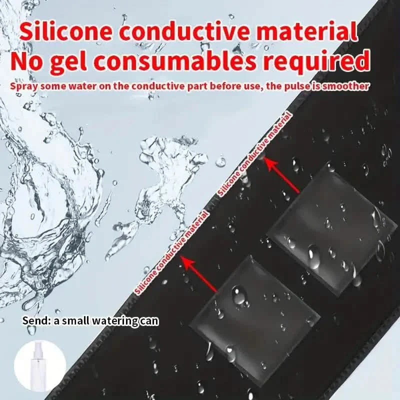 Ems Muscle Stimulator 6 Massage Modes Abdominal Pulse Trainer