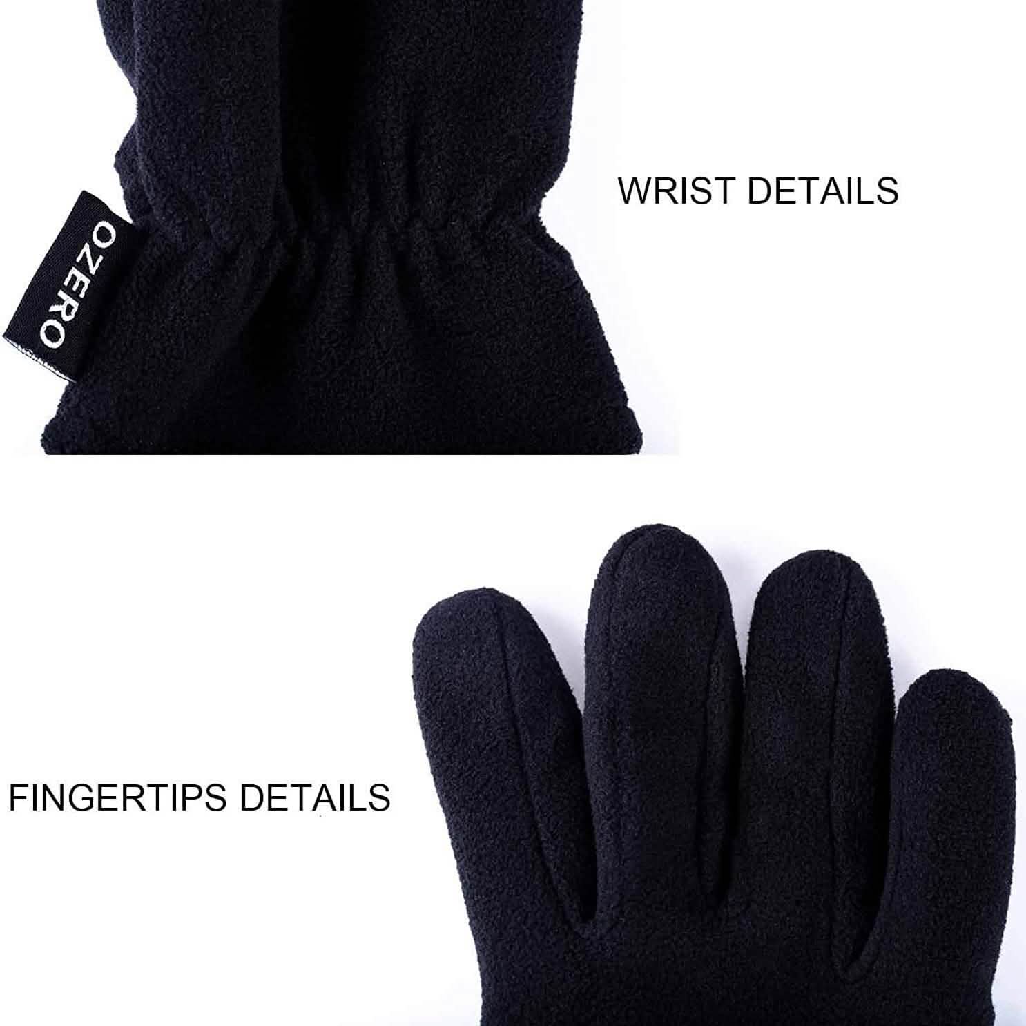 Winter Gloves Deerskin Suede Leather Palm -20¬∞F Cold Proof Work Glove